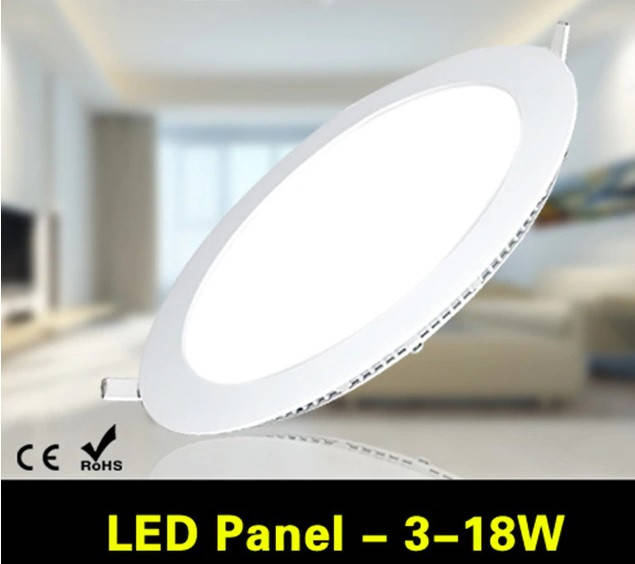 

Светодиодная LED Panel slim 4W 4100К (КРУГ), Белый