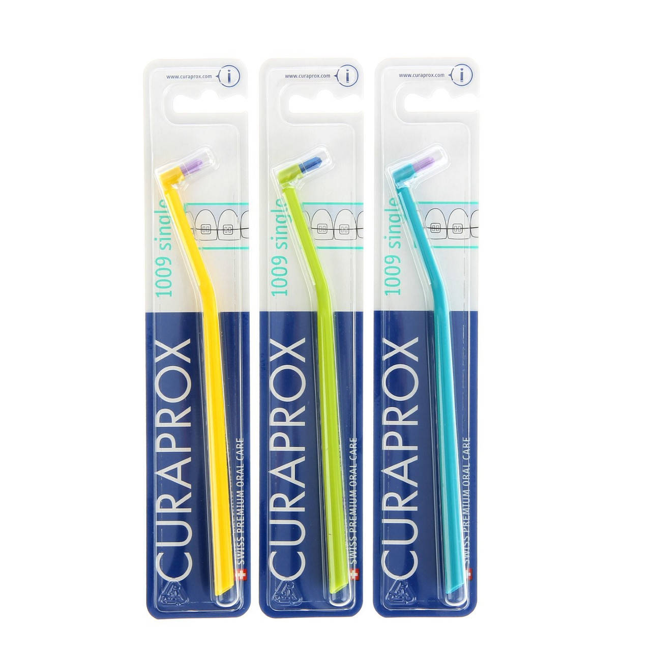 

Монопучковая зубная щетка CURAPROX "Single & Sulcular", 9 мм