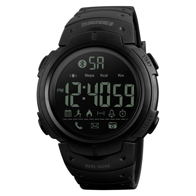 

Skmei 1301 мужские спортивные смарт часы черные