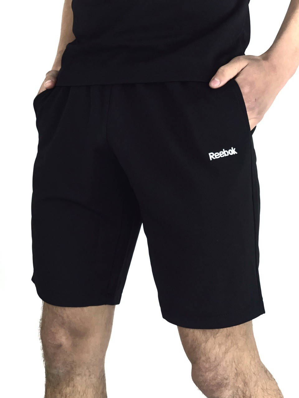 

Шорты мужские Kukuruza Reebok черные (S-XXL) ХХЛ, Черный