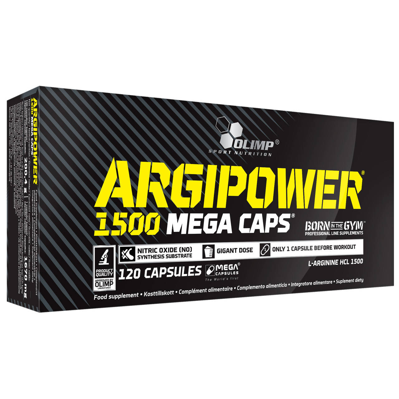 

Амінокислота Olimp Labs Argi Power 1500 mg 120 caps