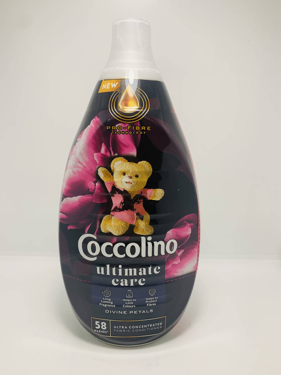 

Кондиционер-ополаскиватель Coccolino Ultimate care Divine Petals для белья ( 58 стирки ) 960 мл