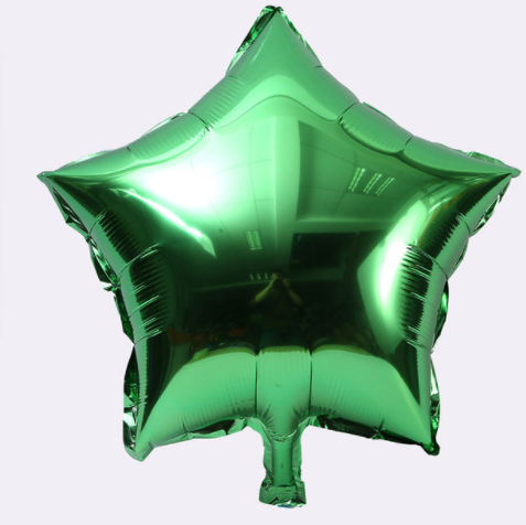 

Шар звезда фольгированная, ЗЕЛЕНАЯ - 45 см (18 дюймов)