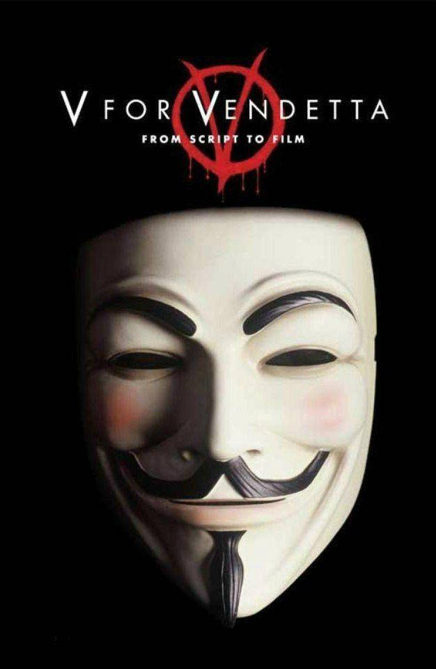 

Маска "V-Vendetta" (Маска Гая Фокса,Анонимуса)