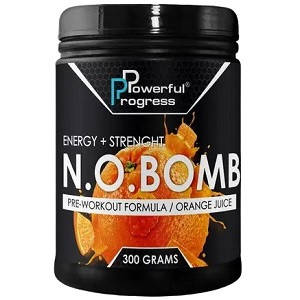 

Предтренировочный комплекс Powerful Progress N.O Bomb (300 грамм.)