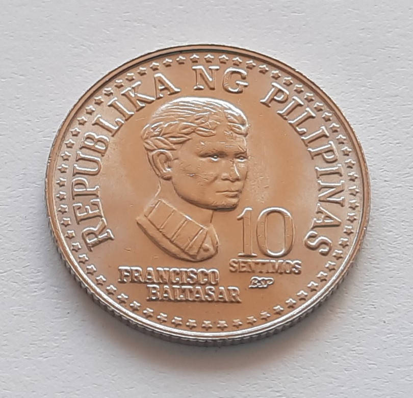 

Филиппины 10 сентимо 1980