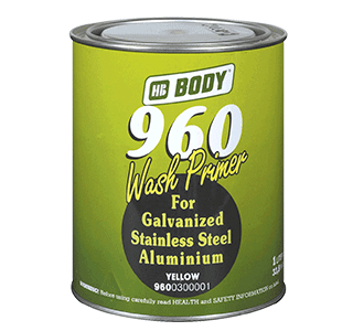 

Грунт кислотный BODY 960 WASH PRIMER 1л + отвердитель 960 ACTIVATOR 1л.