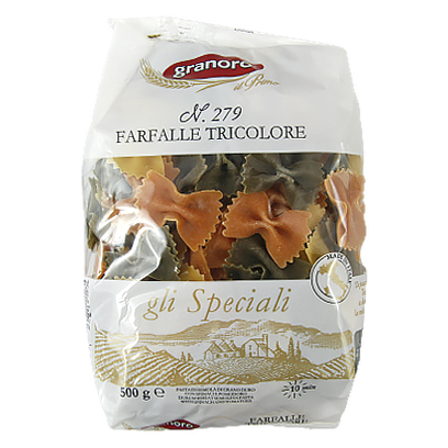 

Макарони Граноро №279 Бантики Granoro 500g 24шт/ящ (Код : 00-00003636)