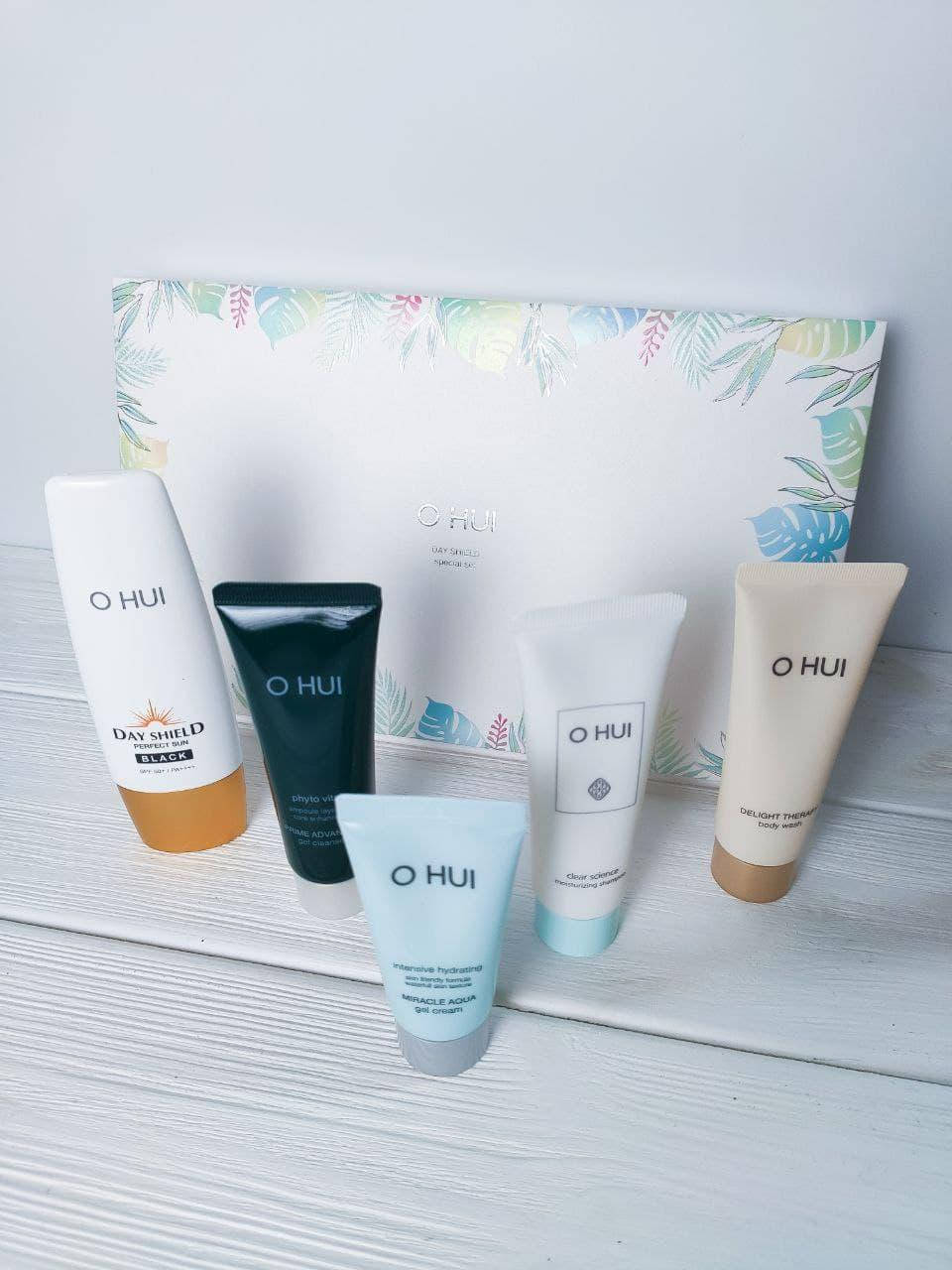 

Люкс набор для лица с солнцезащитным кремом OHUI Day Shied special set (SPF BLACK)