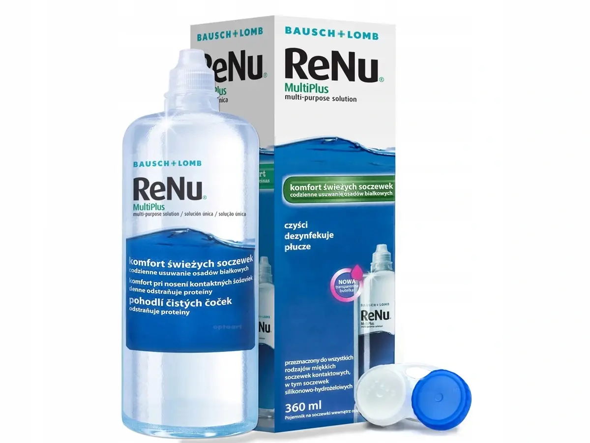 

Раствор для контактных линз ReNu MultiPlus 360мл. Bausch