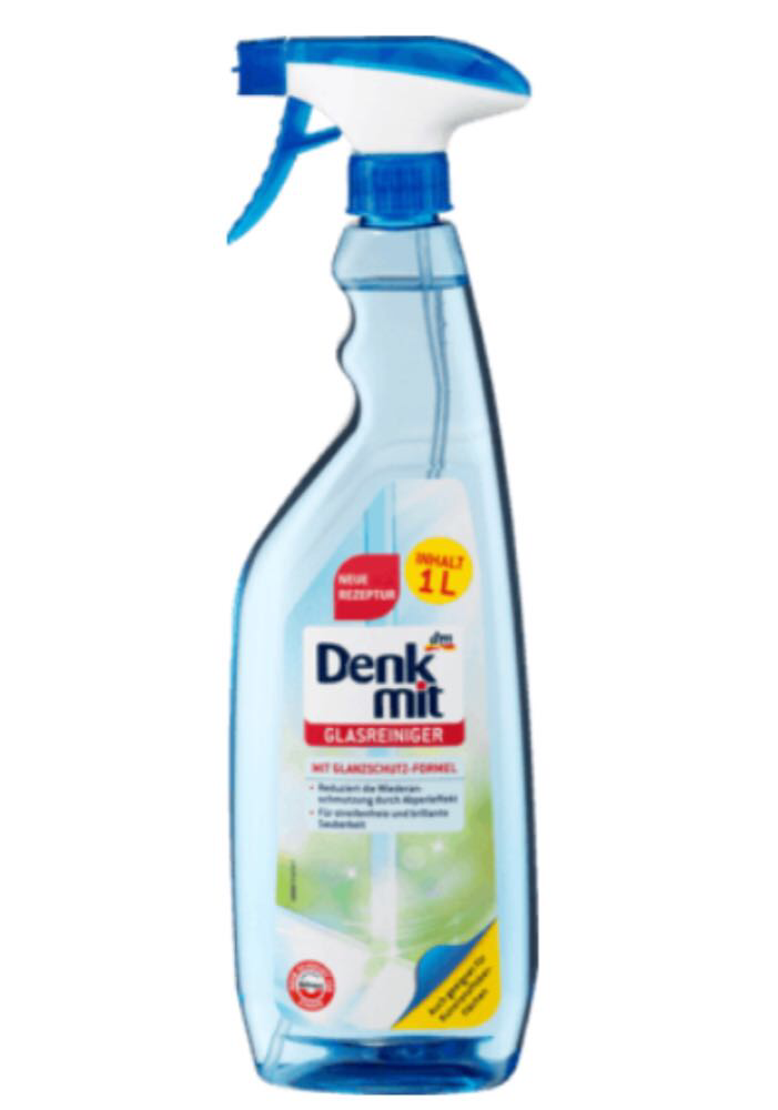 

Средство для мытья стекол и зеркал Denk mit 1 л