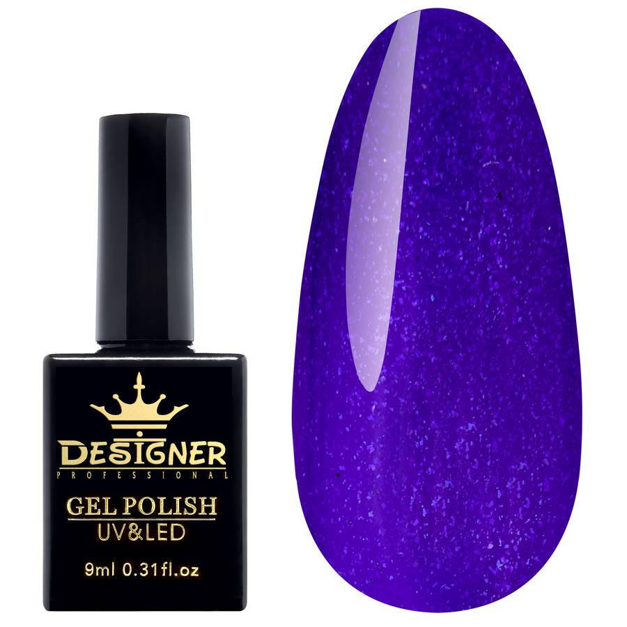 

Цветной гель-лак Designer Professional (Дизайнер Профессионал), 9мл. "Синий персидский" O401