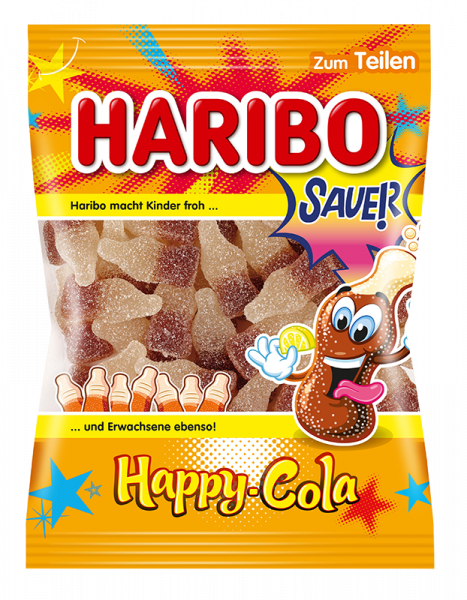 

Haribo Sauer Happy Cola 200 g