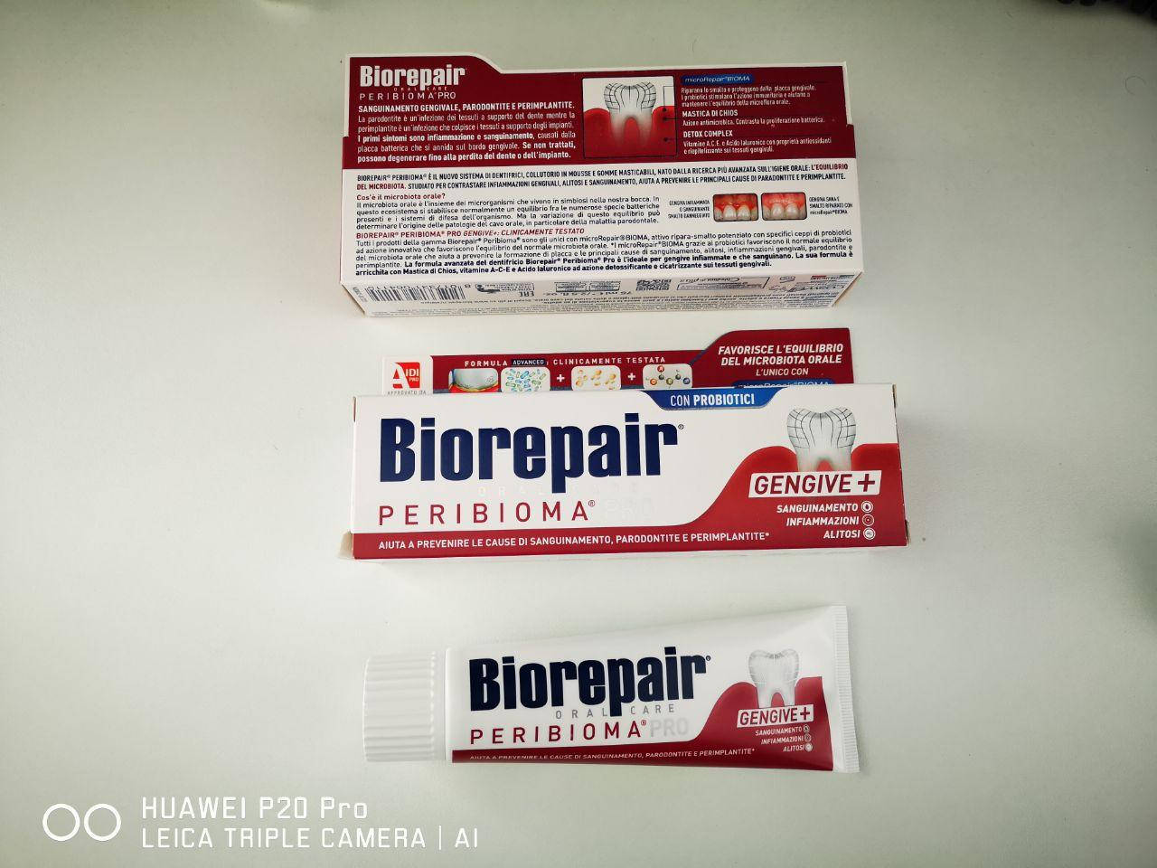 

Зубная паста с инновационными частицами BIOREPAIR PERIBIOMA 75 мл