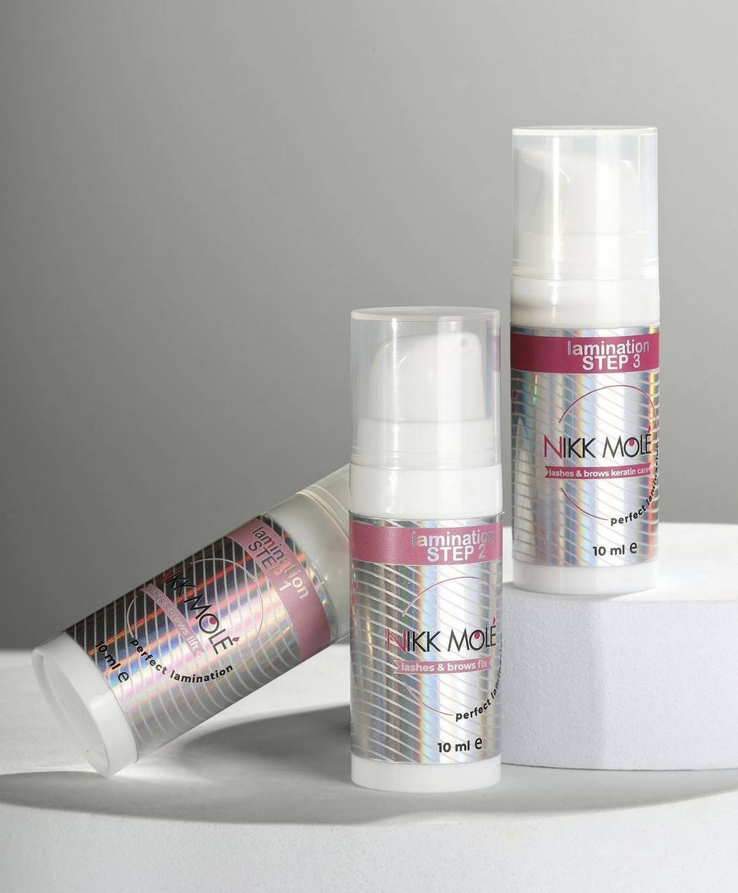 

Набор составов для ламинирования бровей "NIKK MOLE”