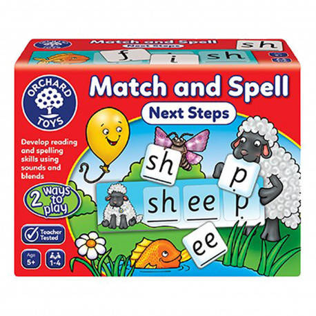 

Набор для изучения английского языка «Составь слово. Уровень 2» Orchard Toys, Разные цвета