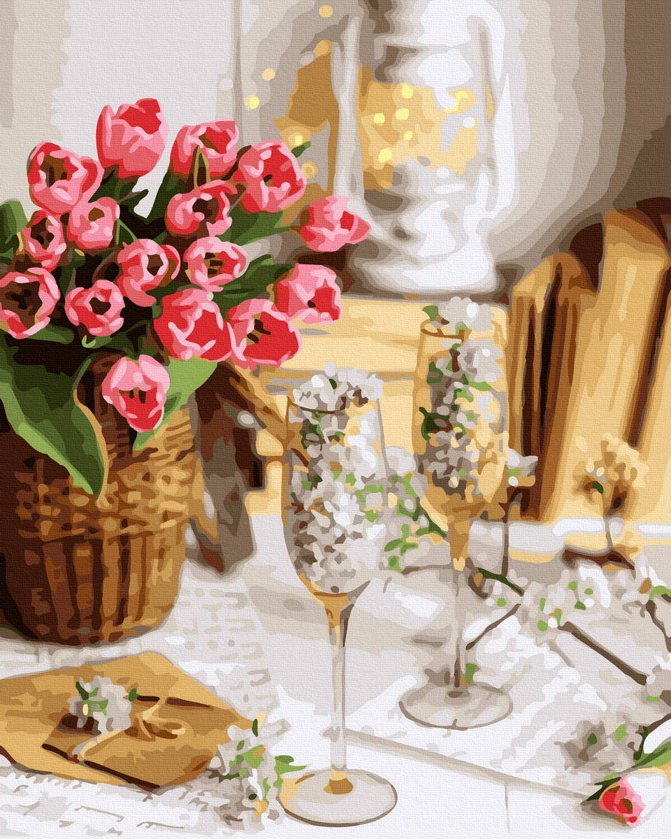 

Картина по номерах "Цветочная романтика" GX43111