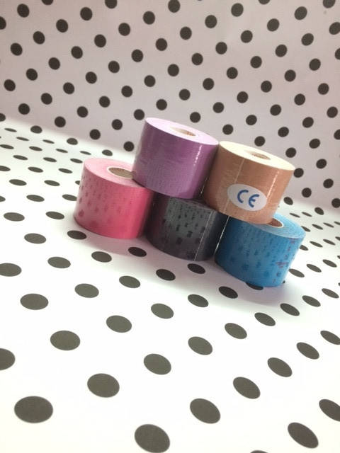 

Кинезио тейп Kinesiology Tape 5см х 5м Желтый