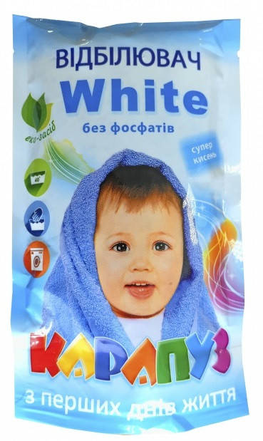

Кислородный отбеливатель Karapuz для детских вещей White 200г
