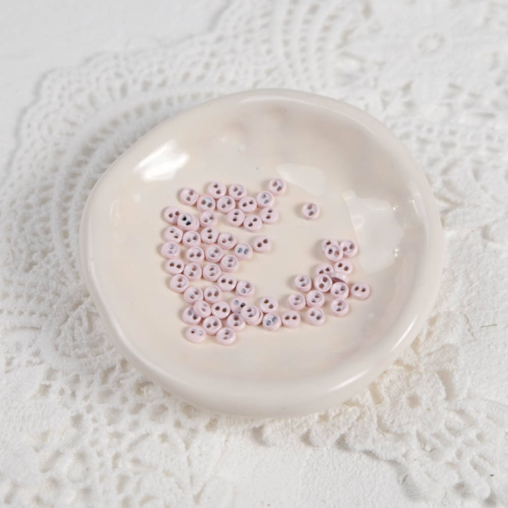 

Пуговицы Мини Металлик 3 мм для Рукоделия и Кукол РОЗОВЫЕ 10 шт, Розовый