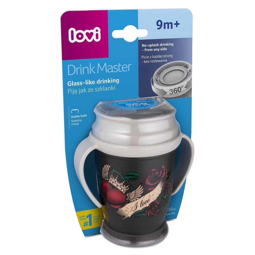 

LOVI Кружка 360 Drink Master 250 мл I Love