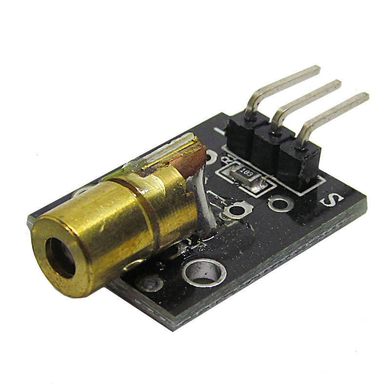 

Лазерный модуль для Arduino 650nm 6mm 3V 5mW КРАСНЫЙ