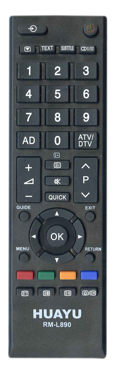 

Пульт Toshiba универсальный RM-L890