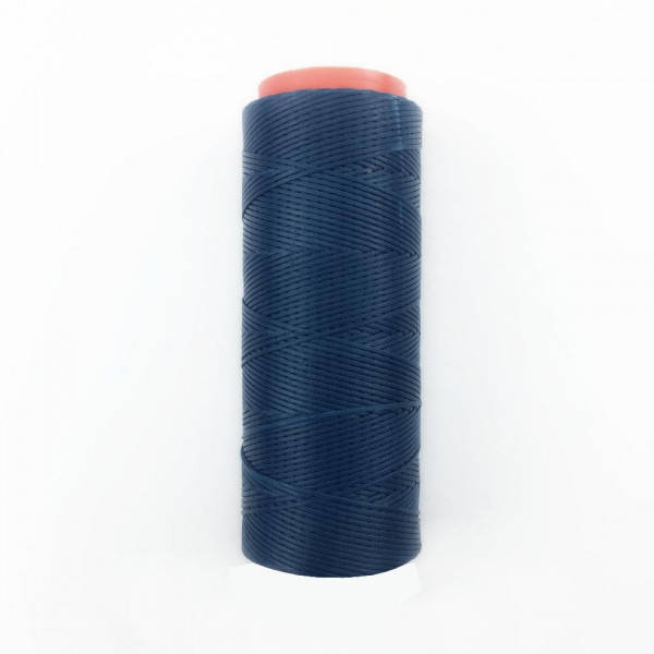 

Нить вощеная плоская 1мм (100м) джинс