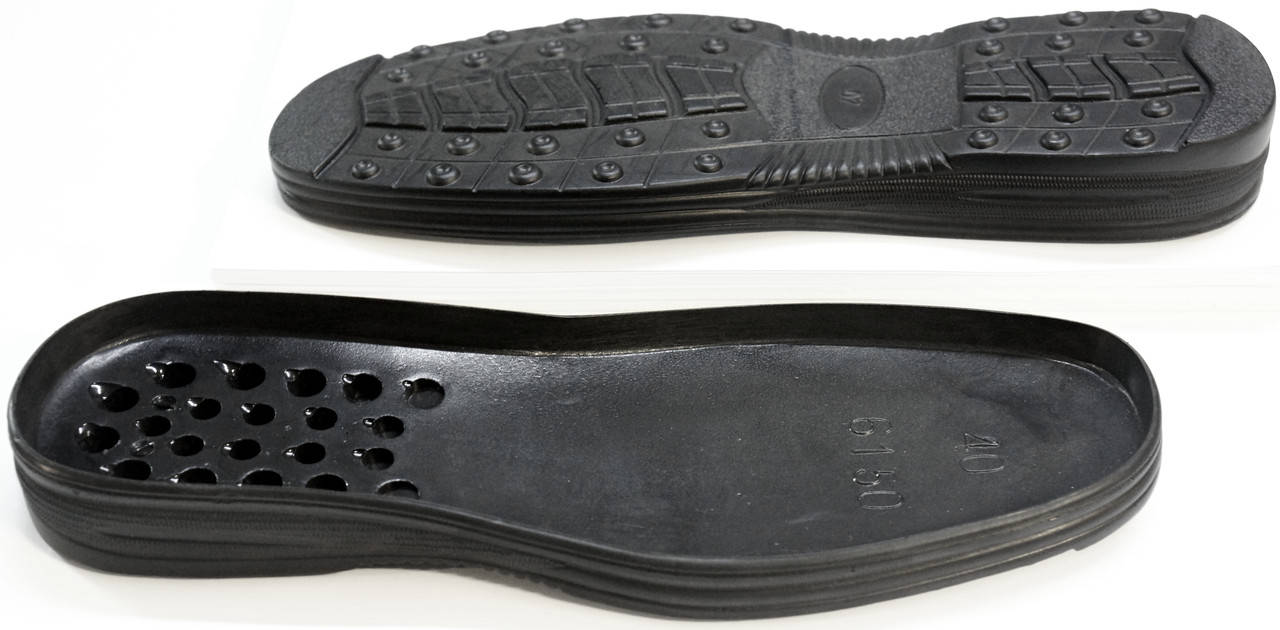 

Подошва для обуви мужская 6150 черная р.40-45, Черный