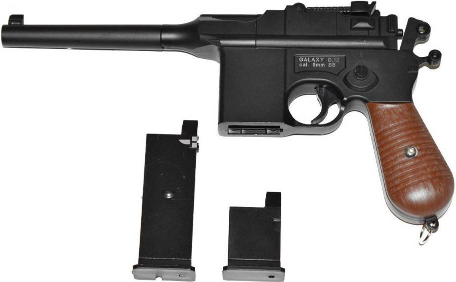 

Страйкбольный пистолет Mauser Galaxy G12, Черный