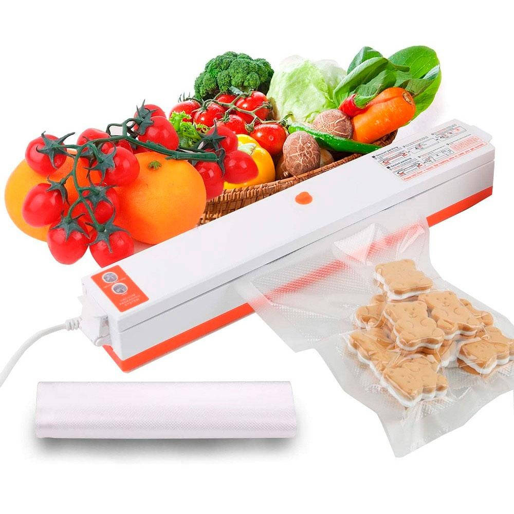

Бытовой вакууматор для продуктов Keep Freshness BT01 / Прибор для вакуумной упаковки продуктов (777)