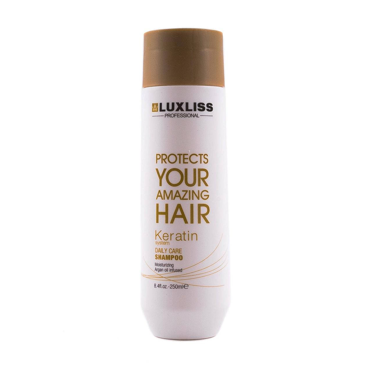 

Luxliss Keratin Smoothing Daily Shampoo Шампунь для волос, 250 мл