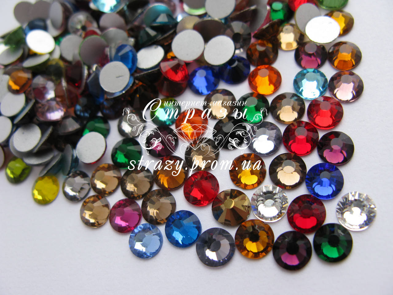 

Стразы ss20 Mixed colors, 1400шт. (4,6-4,8мм) "Crystal Premium"
