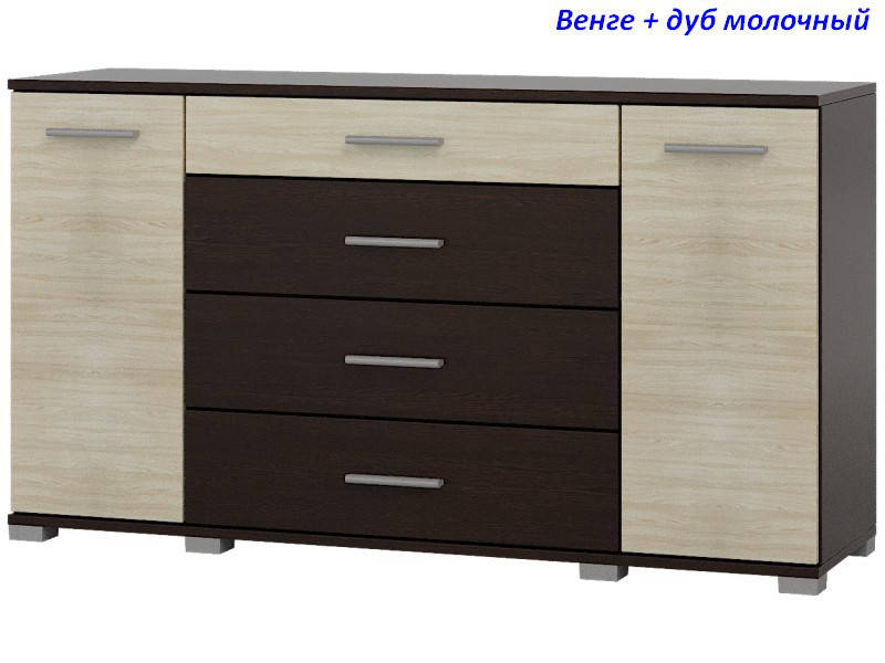 

Комод для гостиной Бриз К-6 (ролики)