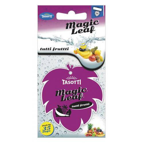 

Ароматизатор cухой листик Tasotti/ "Magic Leaf"/ Tutti Frutti (113368)