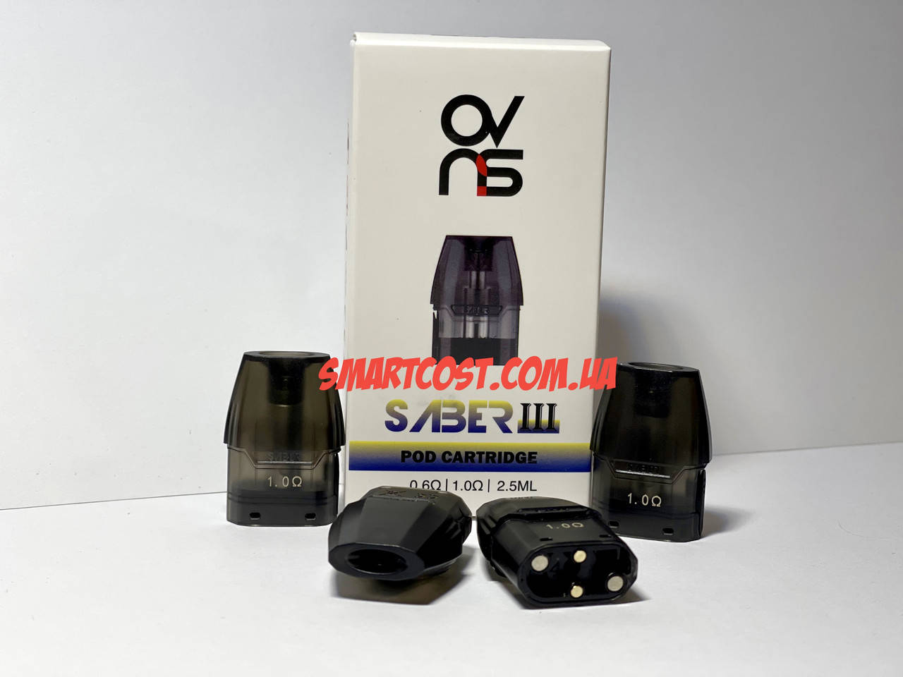 

Сменный картридж Ovns Saber 3 Pod Cotton 1.0 катридж сабер 3 оригинал