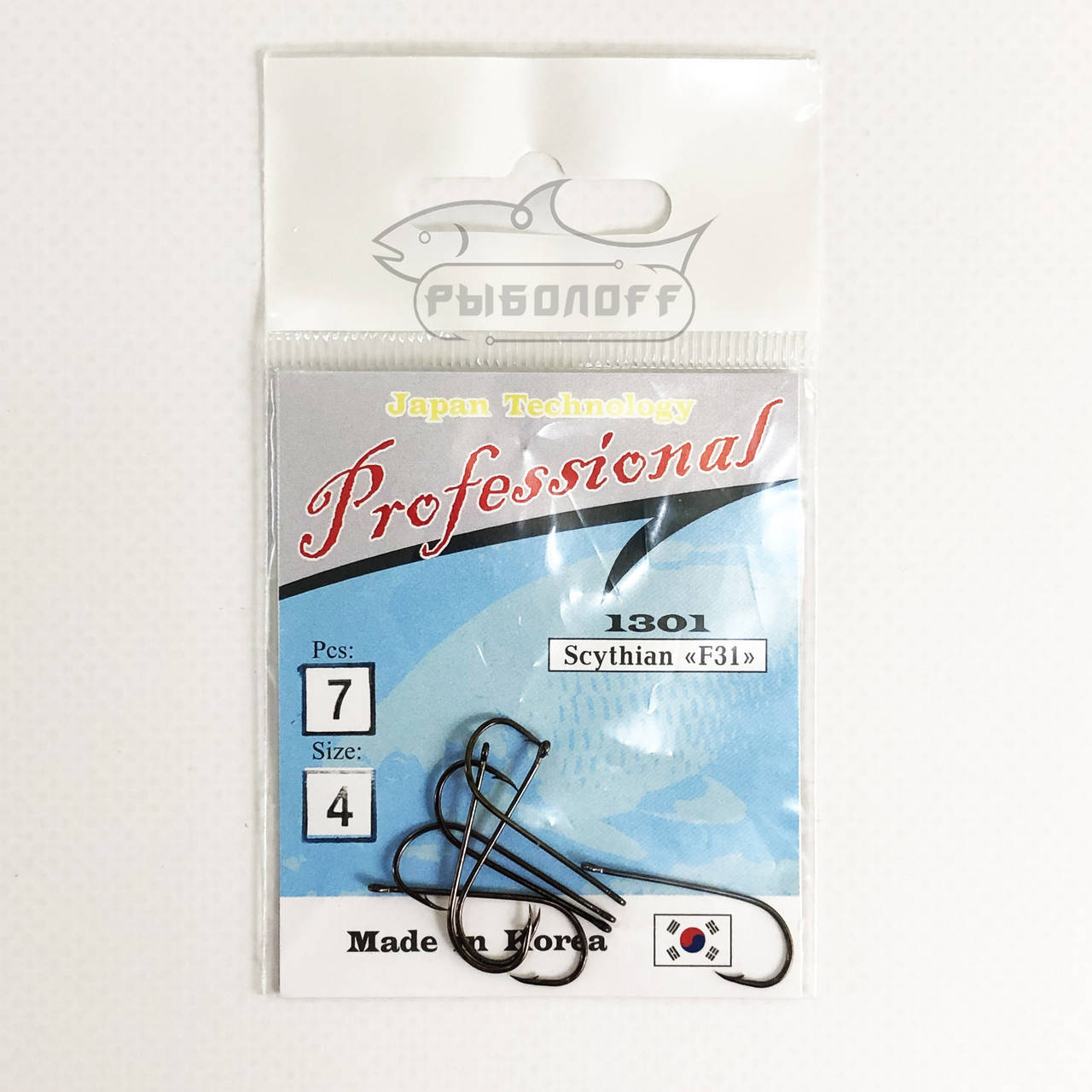 

Крючки Professional 1301 размер 4 количество 7