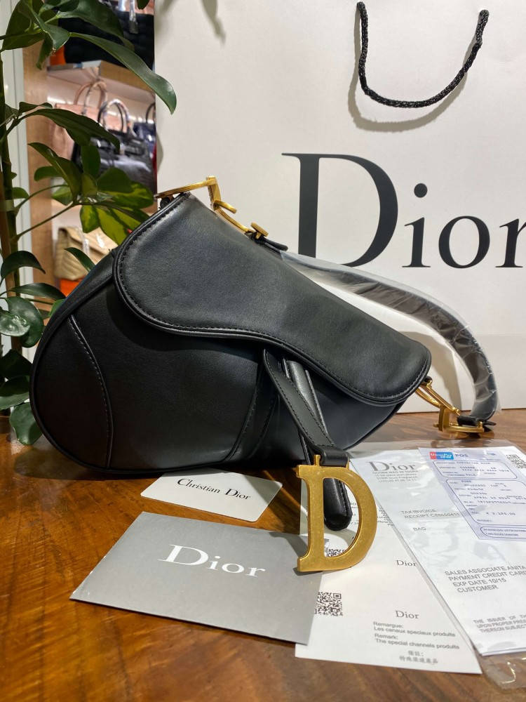 

Сумка Dior Saddle Black