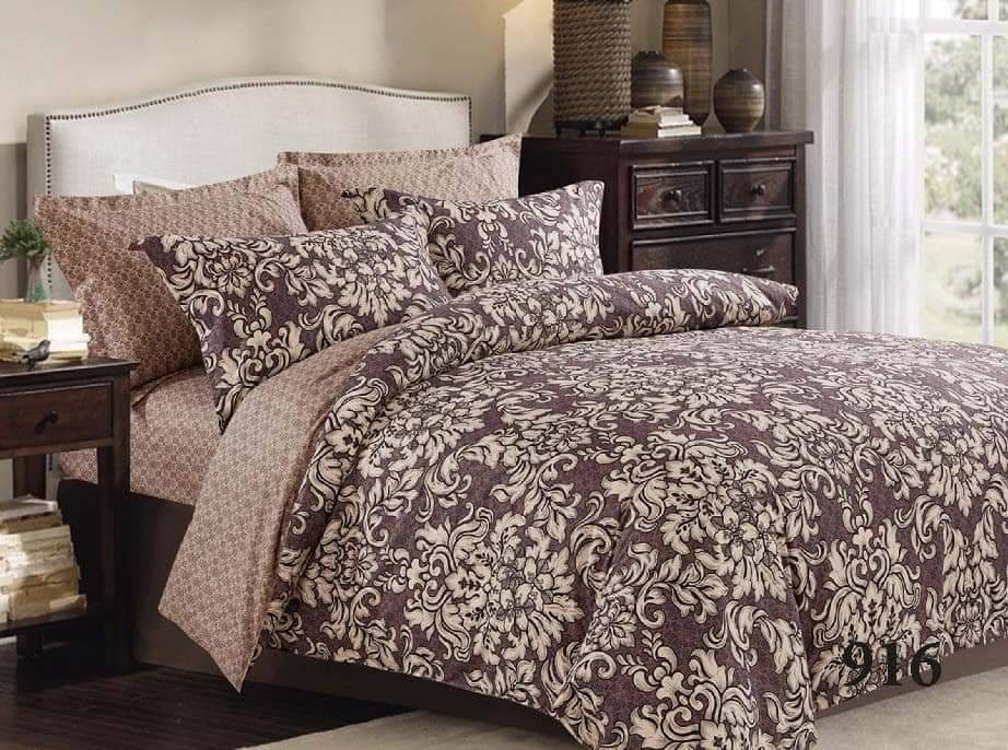 

Пряный вензель - Бязь Gold - Полуторный комплект