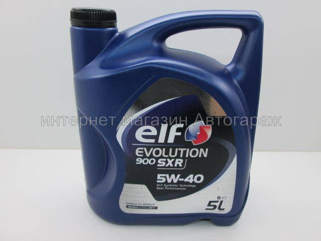 

Масло моторное ELF EVOLUTION 900 SXR 5L ACEA A3/B4 SN/CF Renault RN0700/RN0710
