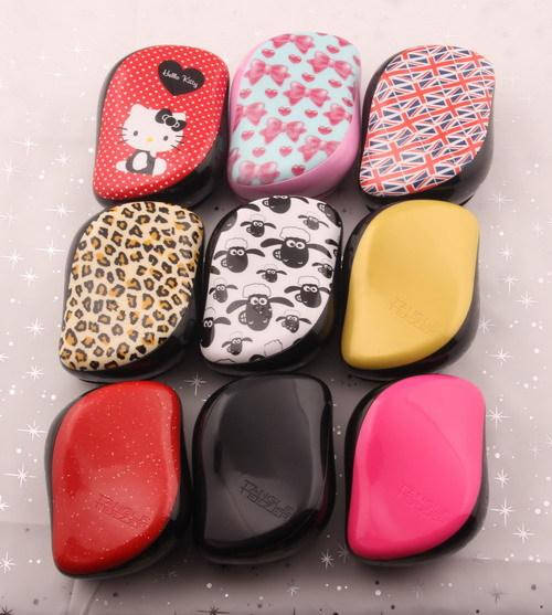 

Расческа для волос TANGLE TEEZER Comact желто-золотистая