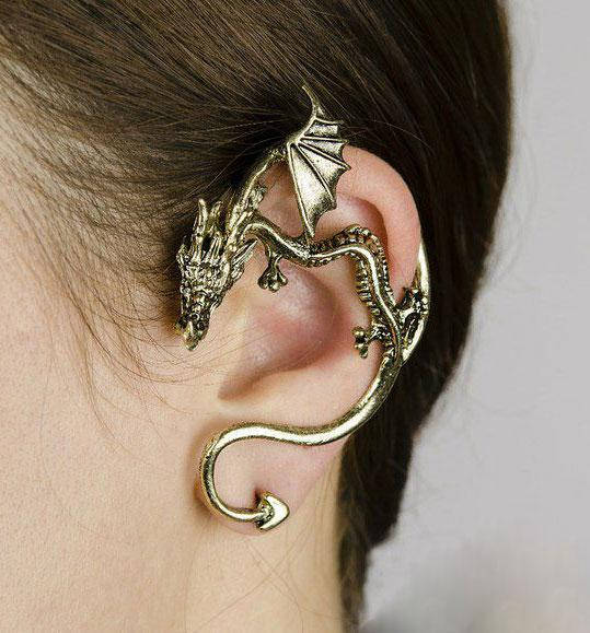 

Кафф "Дракон". Цвет бронза