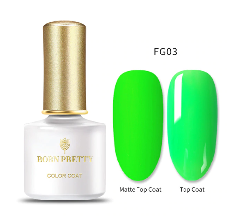 

Гель-лак неон "BORN PRETTY" 6 мл № BP-FG03 - Summer