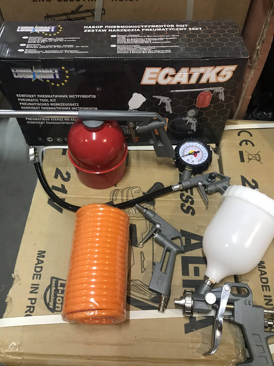 

Набор для компресора Euro Craft ECATK5.