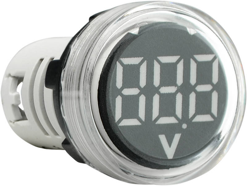 

Цифровой встраиваемый вольтметр переменного тока ED16-22 VD (белый, АС 30-500В) АСКО-УКРЕМ [A0190010031]