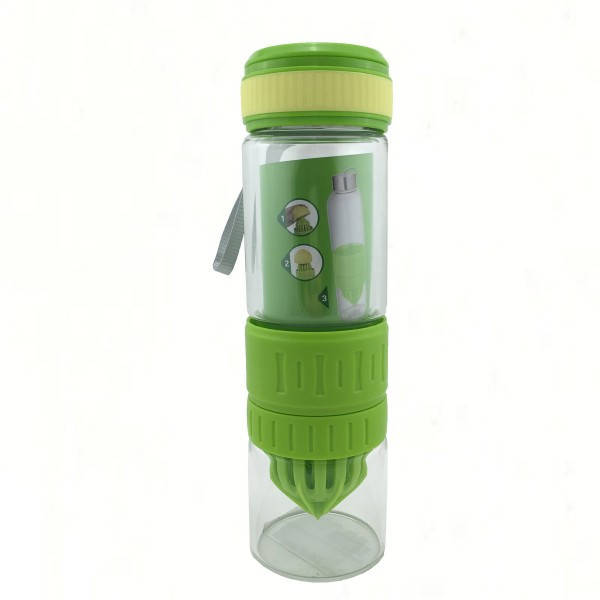 

Пляшка для води "Citrus Zinger" 720мл зелана