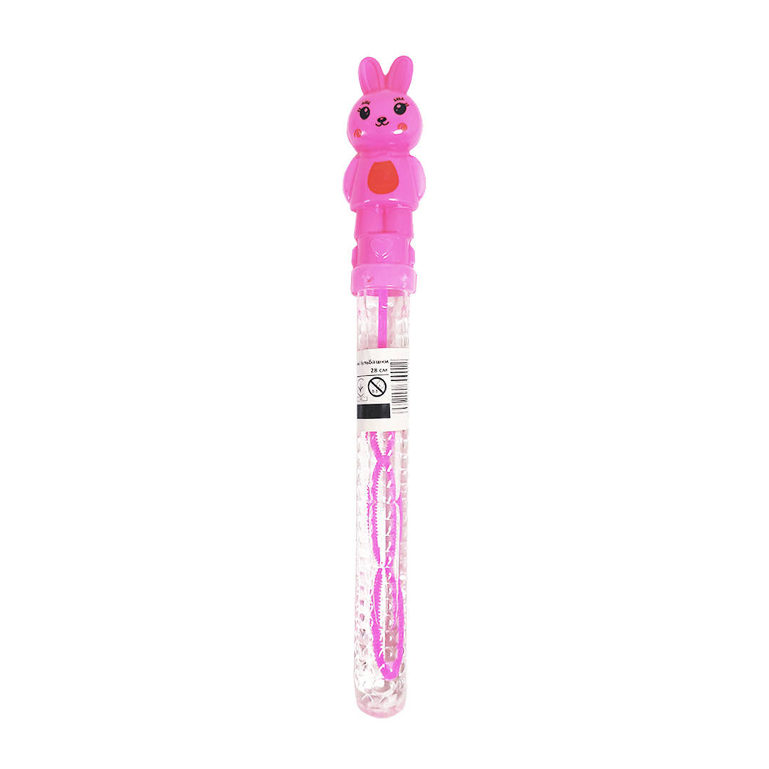 

Мыльные пузыри Bubble Зайчик №ZY-2802 26 см. розовый (3850)