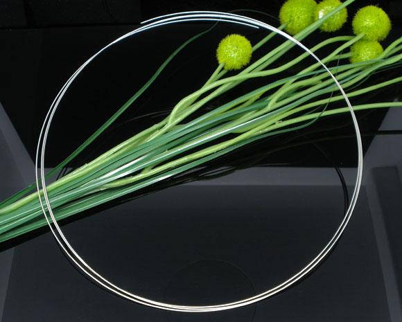

Основа для Ожерелья, Чёкер, Стальная проволока, Цвет: металл, 140 mm, 0.6 mm