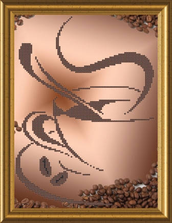 

Схема для вышивки бисером Кофе. Арт. СКМ-2