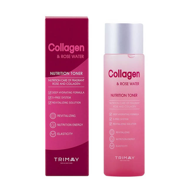 

Тонер с коллагеном и розовой водой Collagen & Rose Water Nutrition Toner
